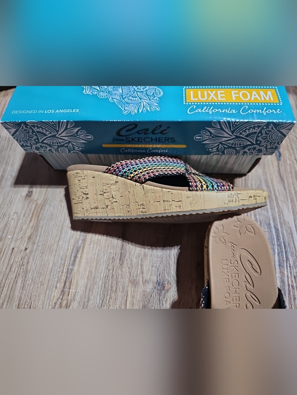 New with tags - Cali by Sketchers Luxe Foam Beverlee DELIGHTED - Picture 3 of 6